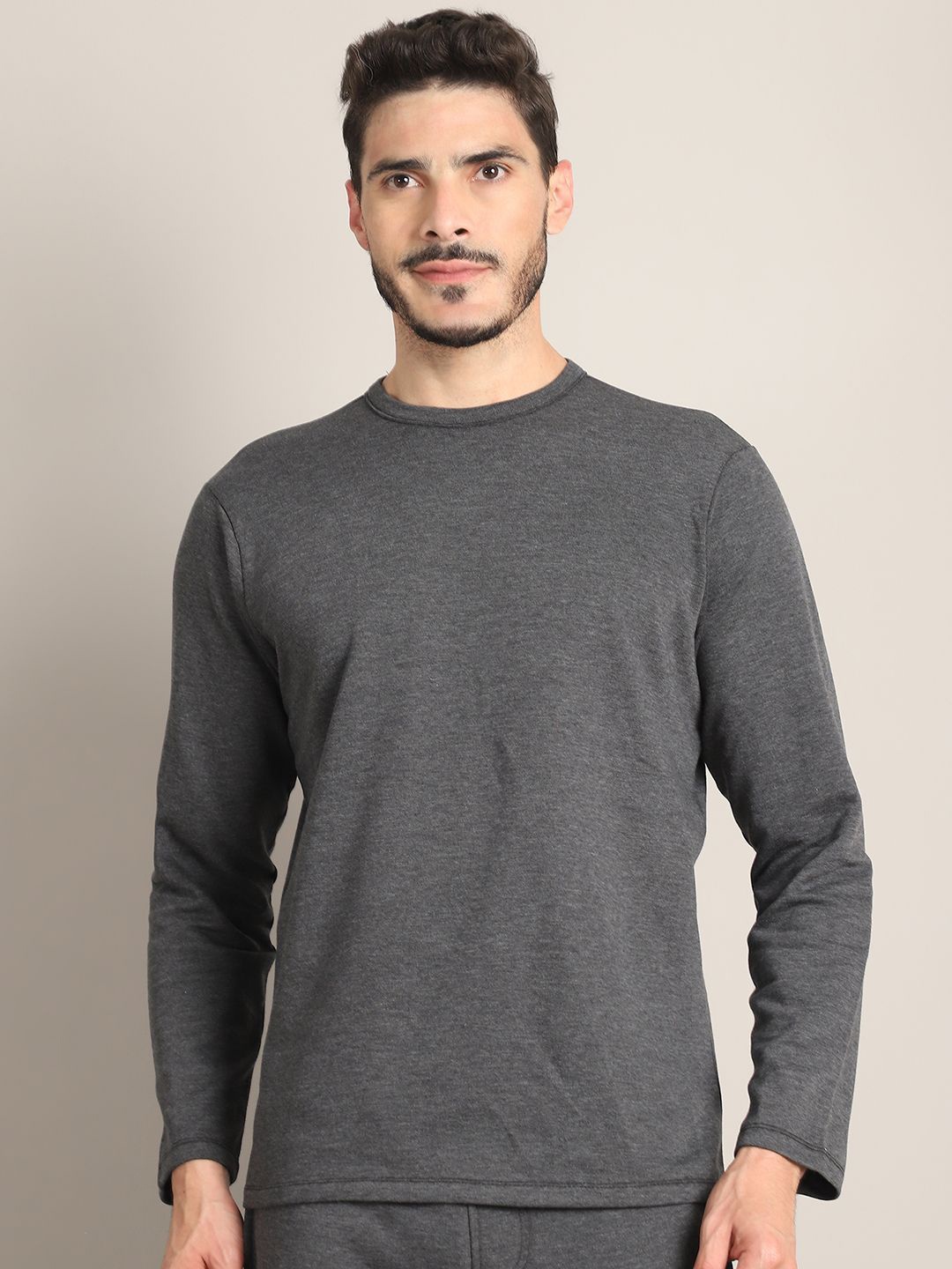 

Rute Men Cotton Long Sleeves Sweatshirt, Grey