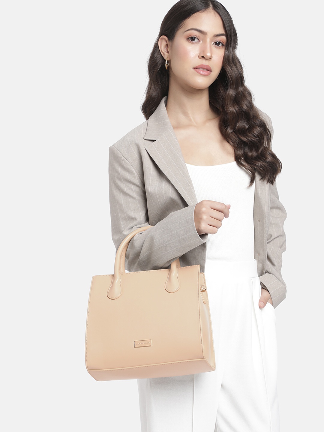 

Van Heusen Handheld Bag, Beige