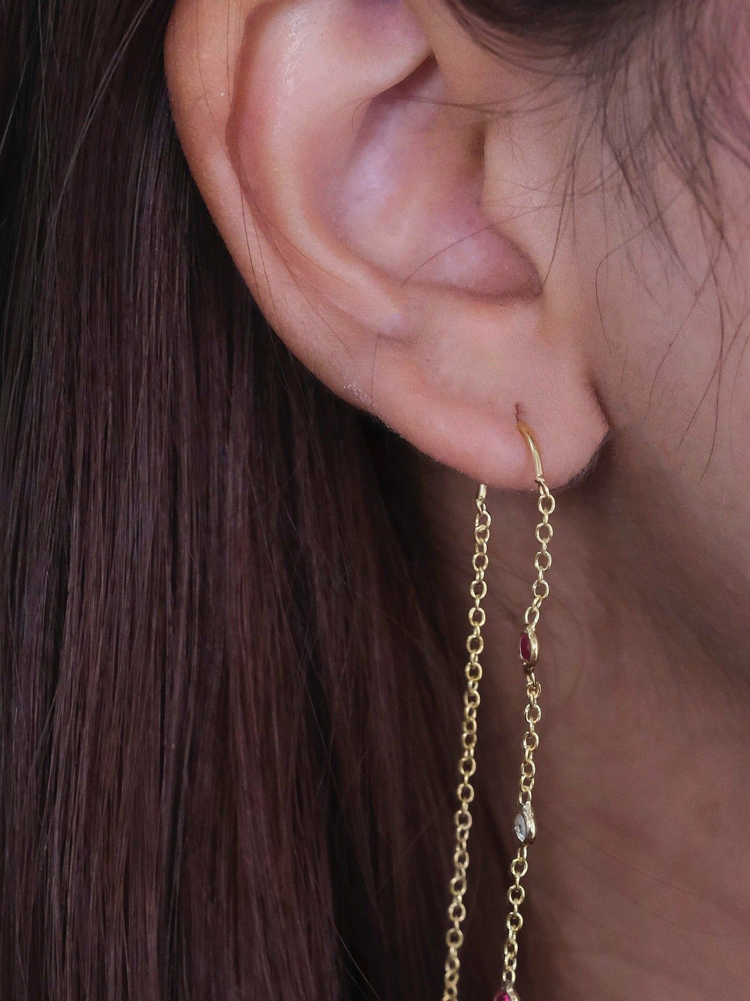 

Anushka Jain Jewellery 925 Sterling Silver Gold-Plated Classic Drop Earrings