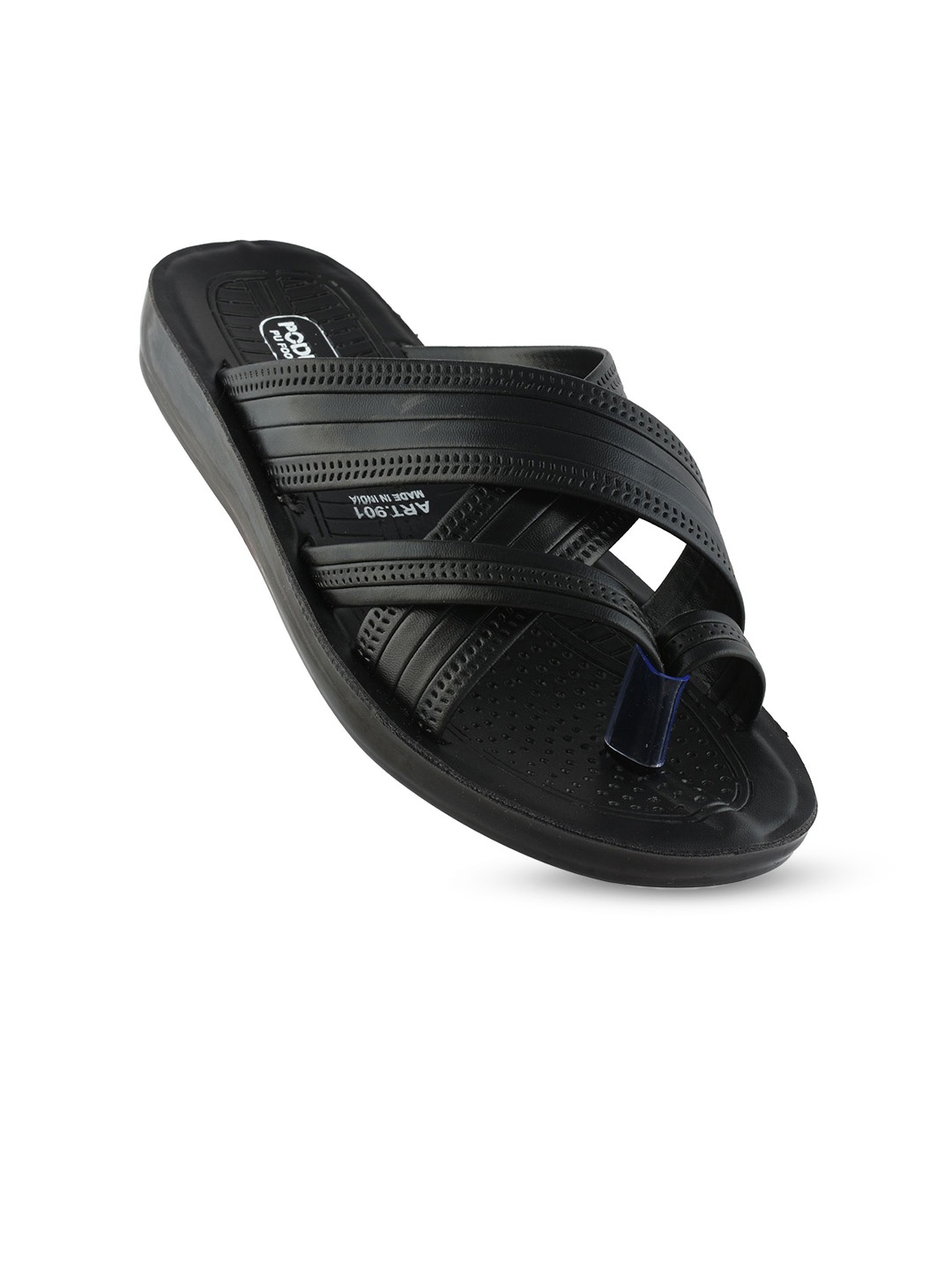 

Poddar Men Comfort Sandals, Black