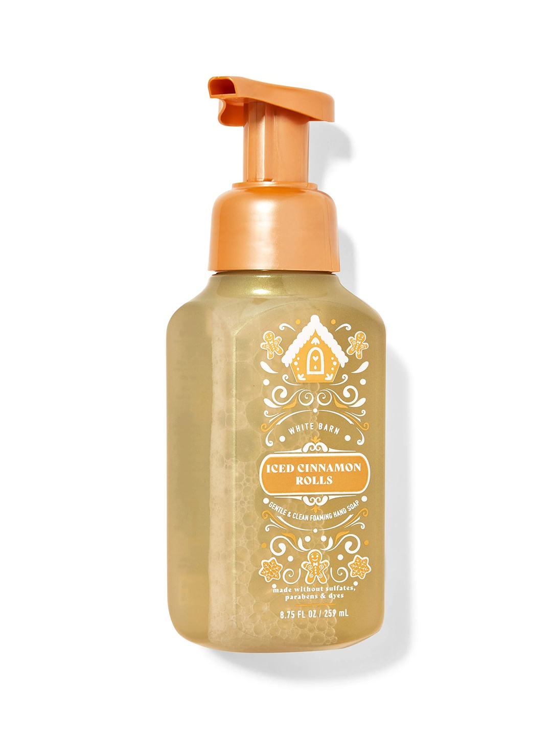 

Bath & Body Works Iced Cinnamon Rolls Gentle & Clean Foaming Hand Wash - 259ml, Gold