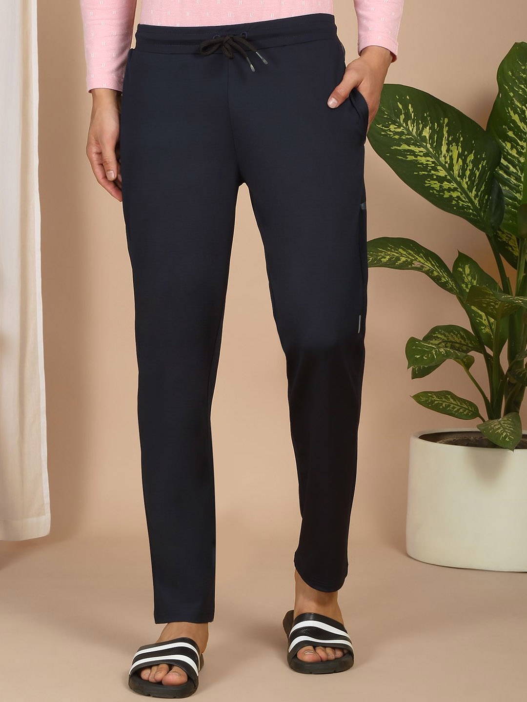 

Sweet Dreams Men Mid Rise Lounge Pant, Navy blue