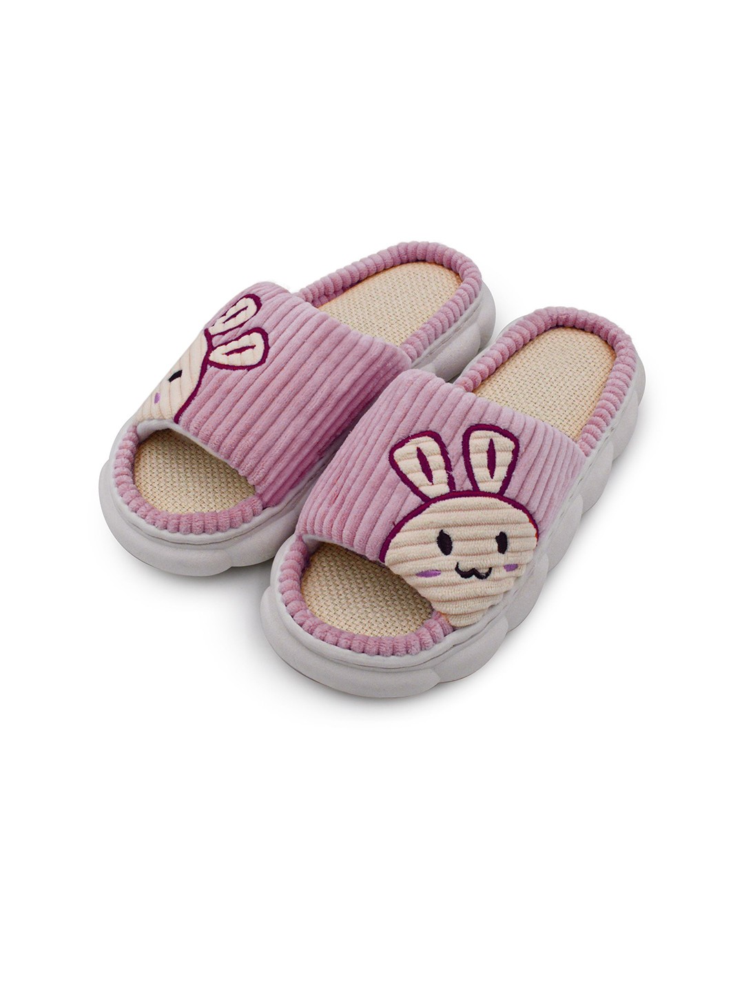 

JENNA Women Winter Room Slippers, Pink