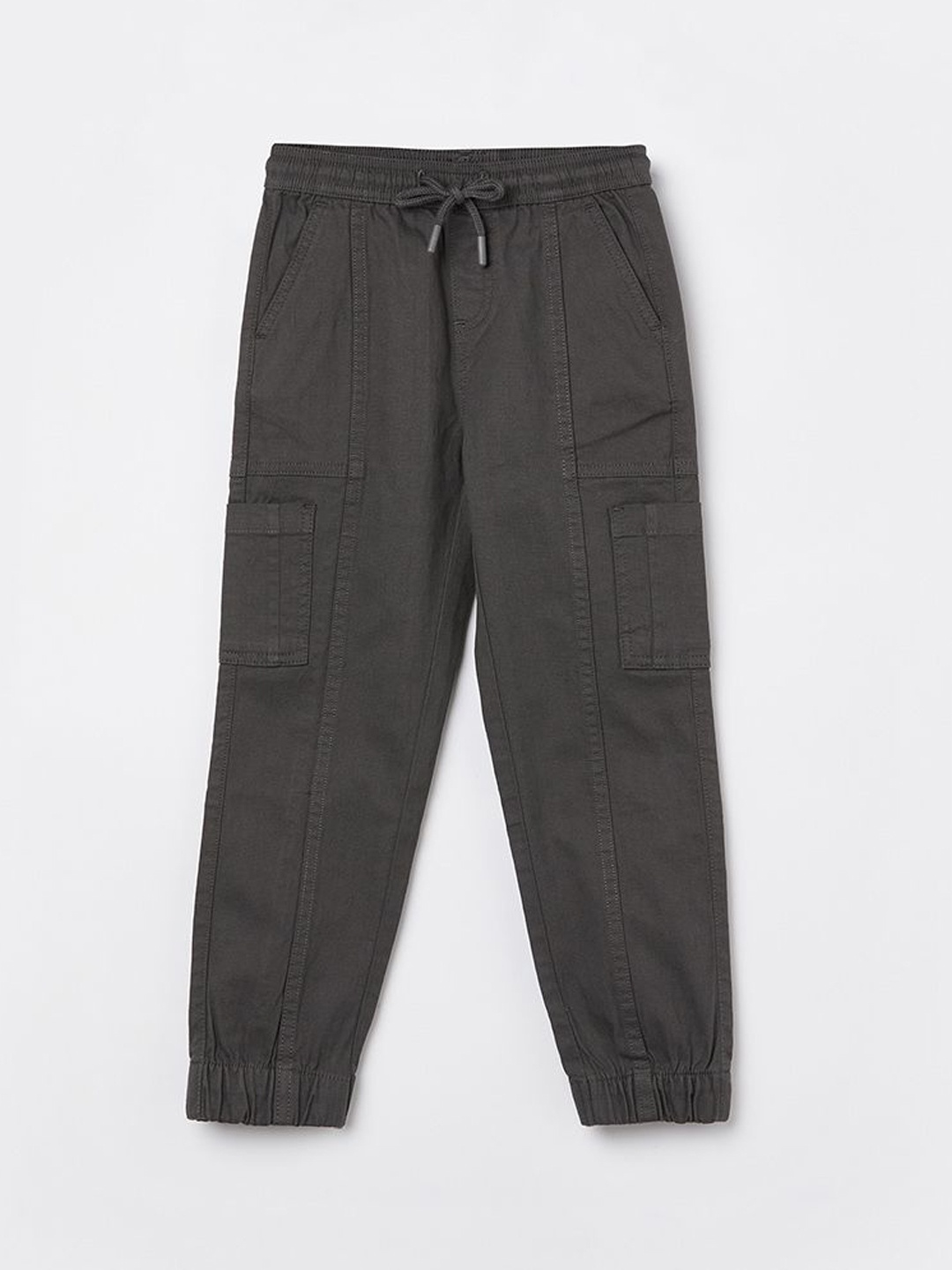 

Fame Forever by Lifestyle Boys Cotton Regular Fit Joggers Trousers, Grey