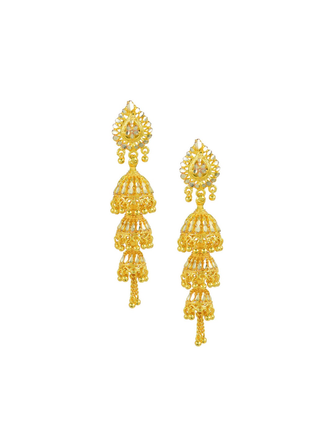 

MEMOIR Gold-Plated Classic Jhumkas