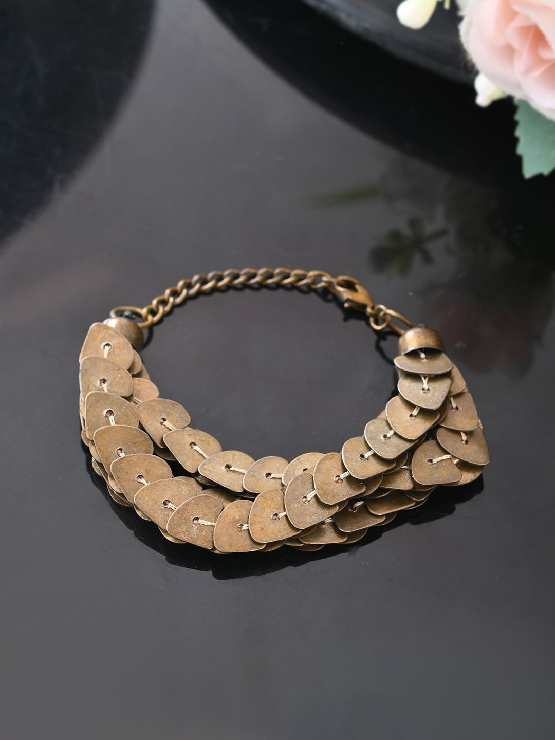 

RICHEERA Gold-Plated Multistrand Bracelet