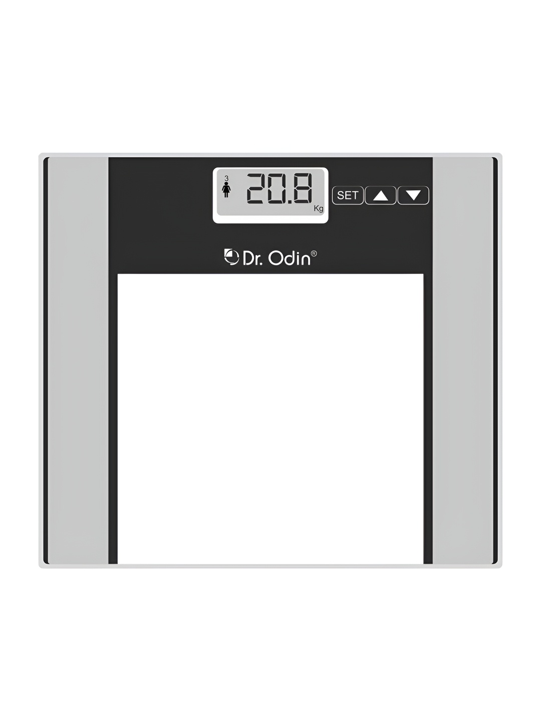 

Dr. Odin EF974-S52 Black & Grey Glass Weighing Scale