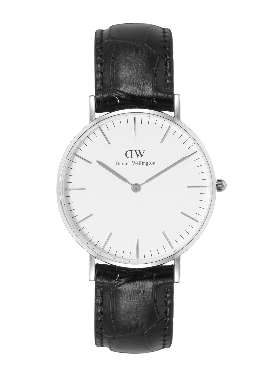 

Daniel Wellington Unisex Dial & Leather Textured Straps Analogue Watch DW00100058K, White