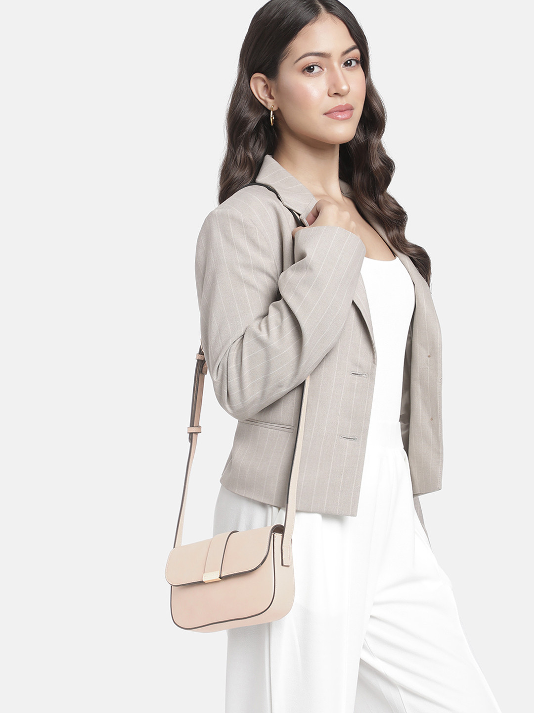 

Van Heusen Sling Bag, Beige