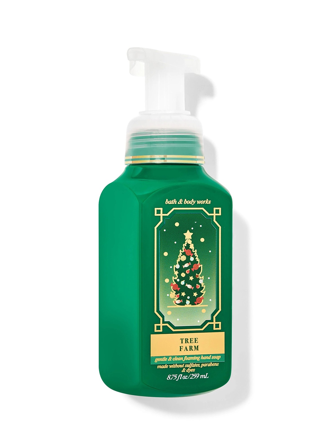 

Bath & Body Works Tree Farm Gentle & Clean Foaming Hand Soap - 259 ml, Green