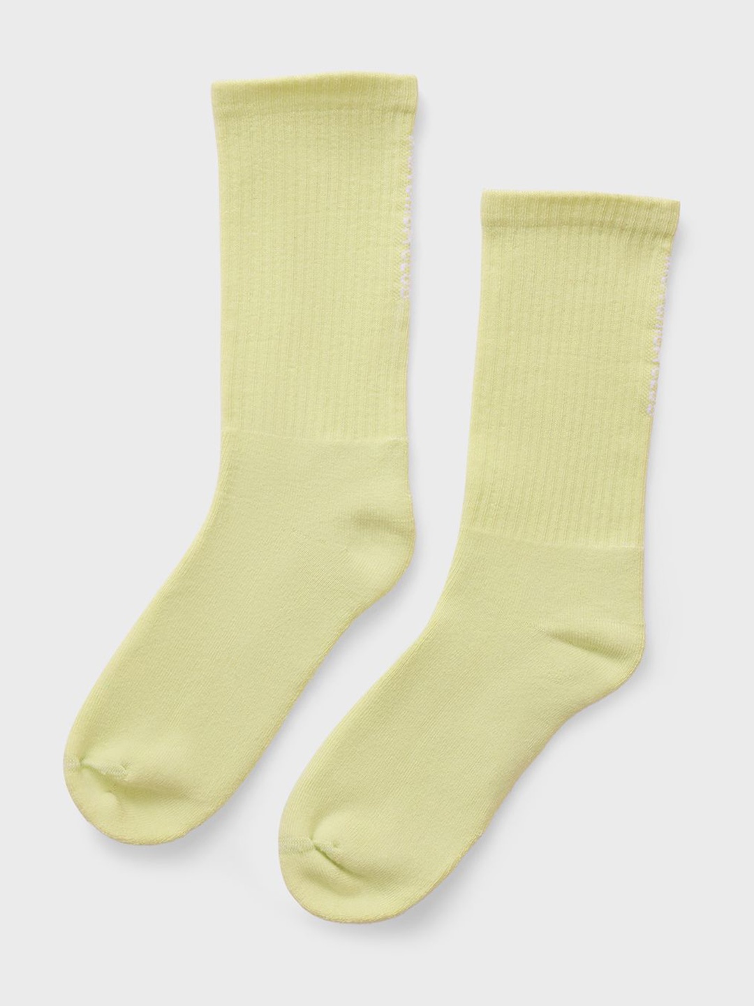 

KICA Women Cotton Calf-Length Socks, Yellow