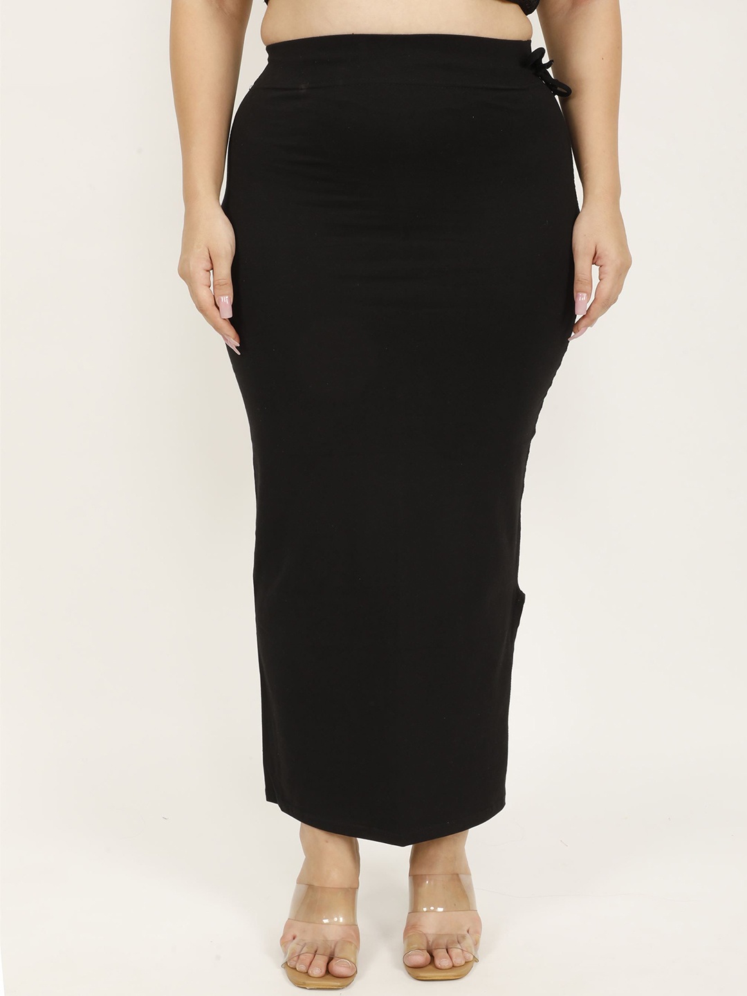 

Hill Islands Pure Cotton Saree Shapewear, Black