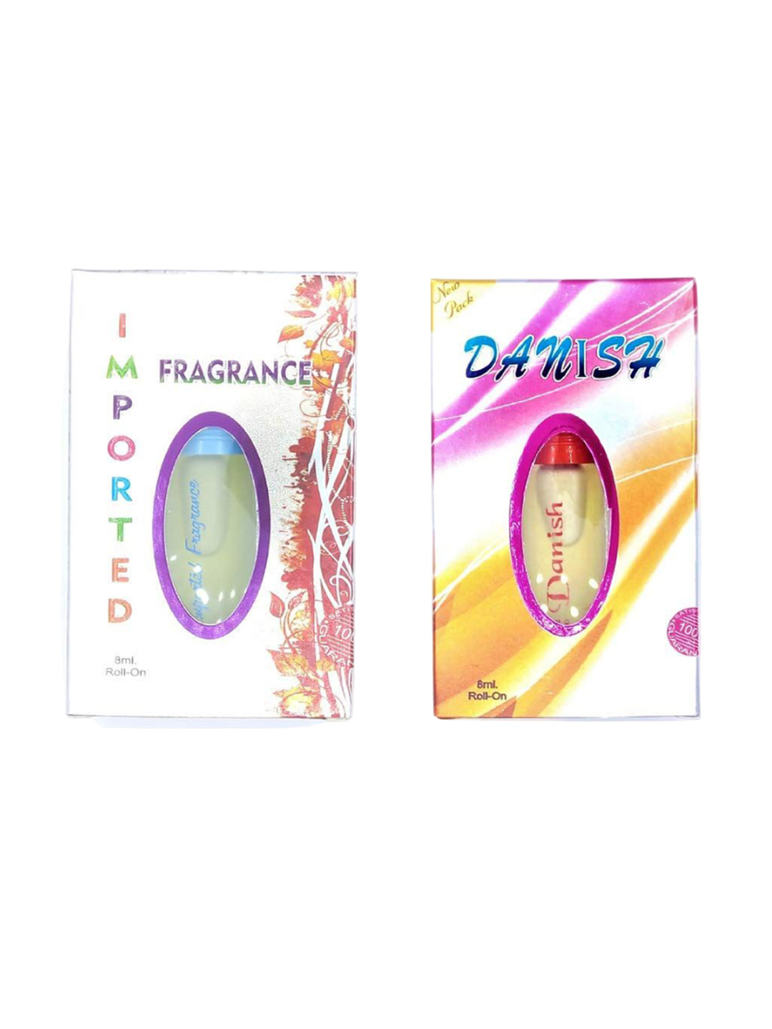 

RAVIOUR LIFESTYLE Set Of 2 Danish & Imported Alcoholic Free Attar - 8 ml Each, Transparent