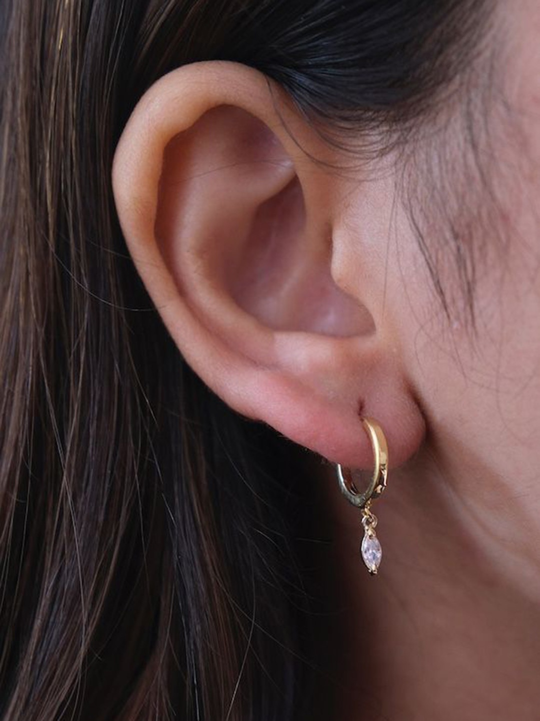 

Anushka Jain Jewellery Classic Hoop Earrings, Gold