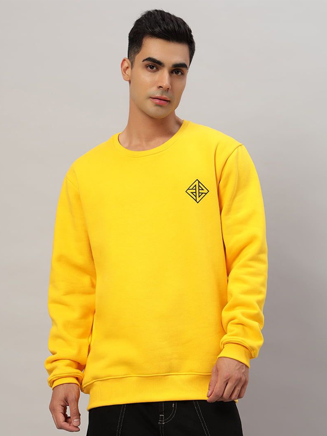 

Juxar Men Sweatshirt, Yellow