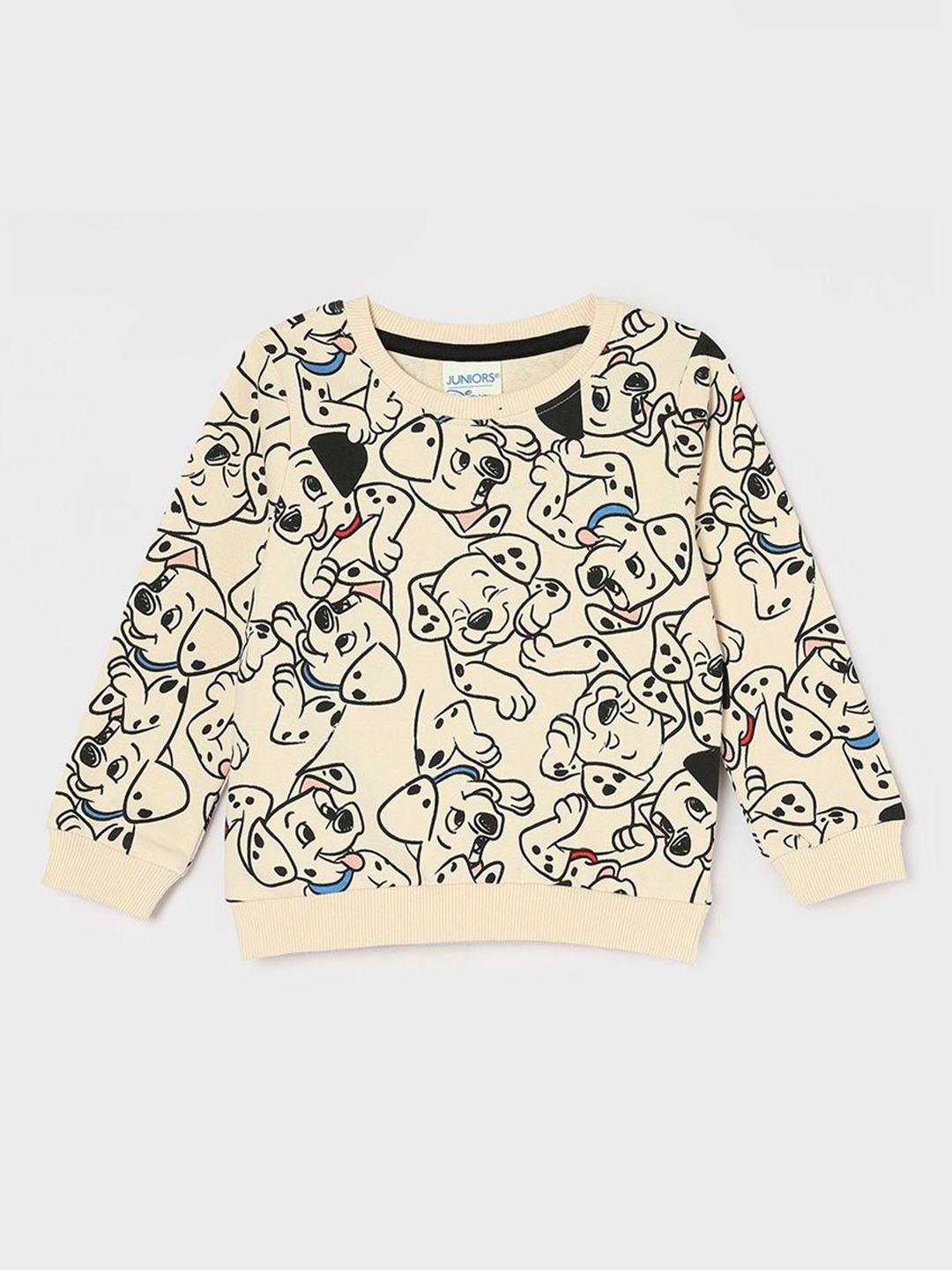 

Juniors by Lifestyle Boys Printed Round Neck Sweatshirt, Beige