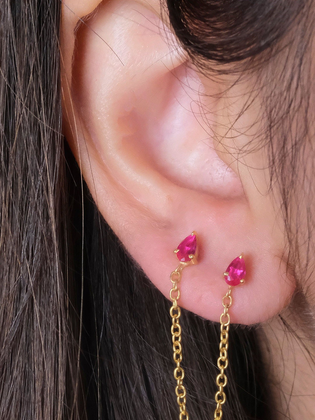 

Anushka Jain Jewellery Classic Drop Earrings, Gold
