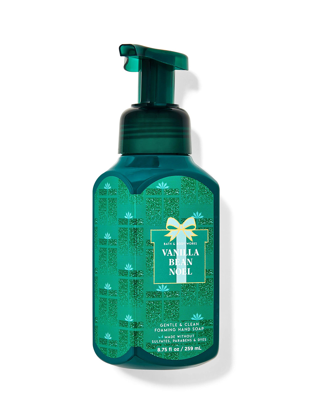 

Bath & Body Works Vanilla Bean Noel Gentle & Clean Foaming Hand Wash - 259ml, Green