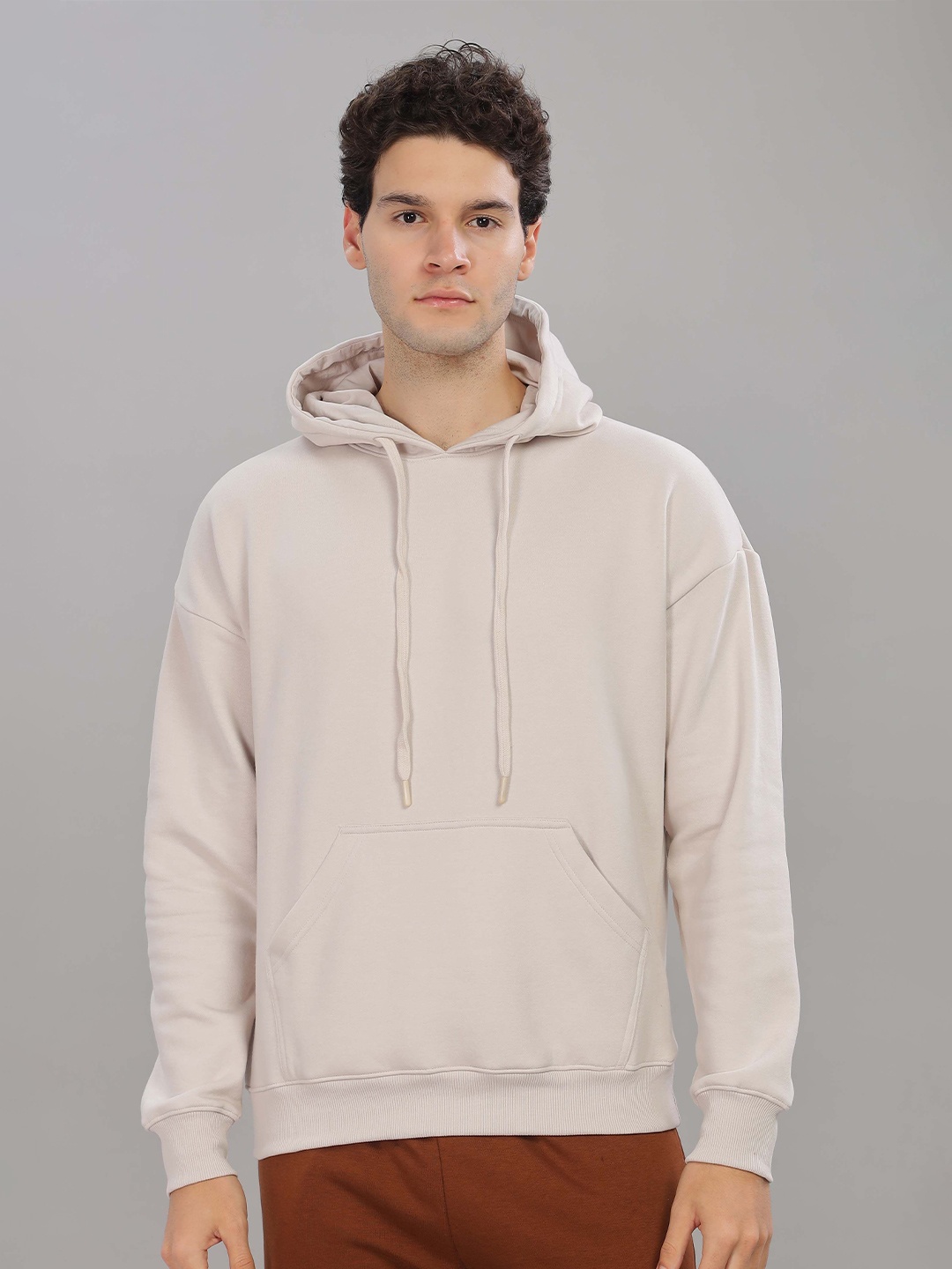 

TOMHIDDLE Men Hooded Sweatshirt, Off white