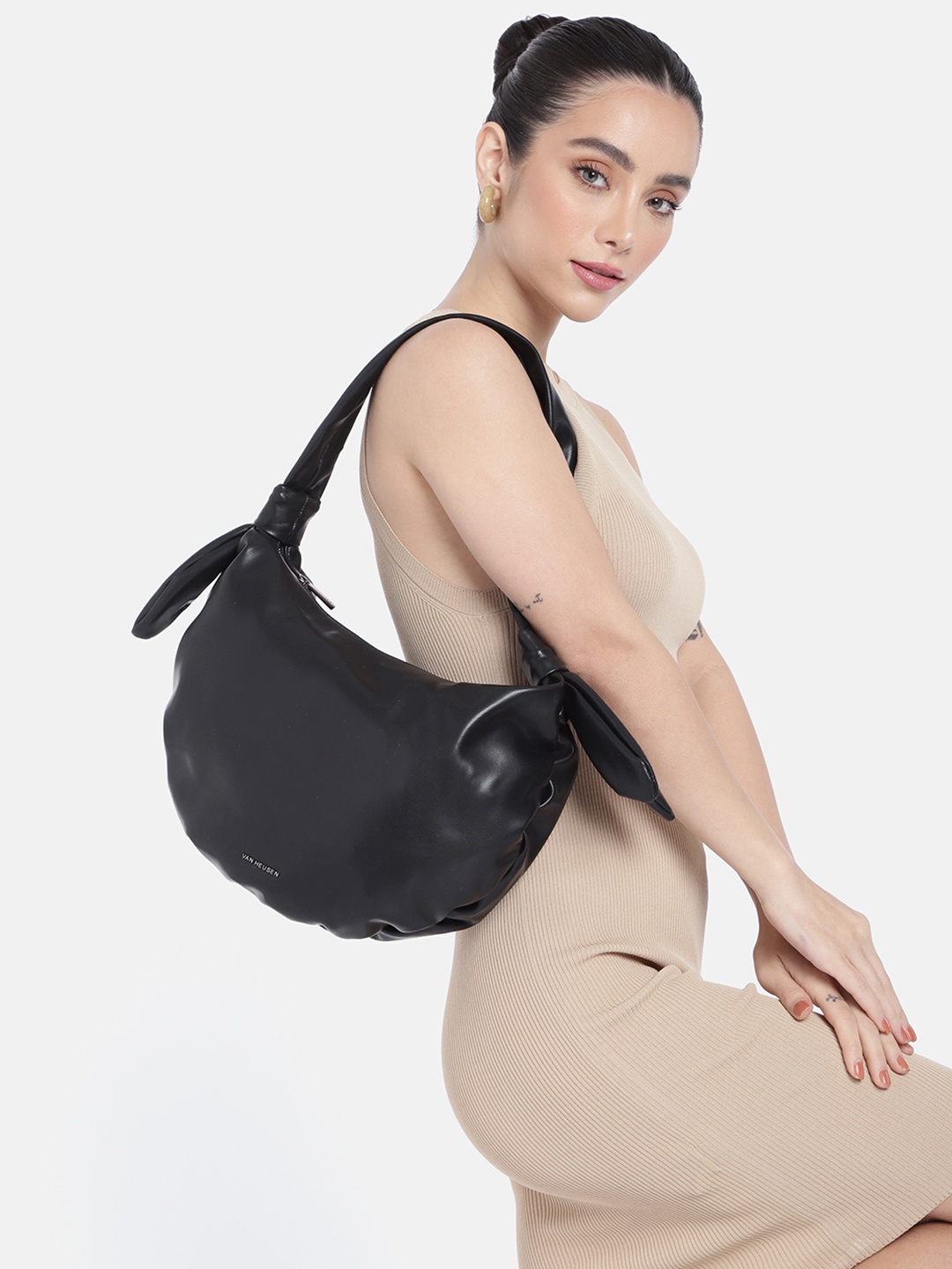 

Van Heusen Hobo Bag, Black