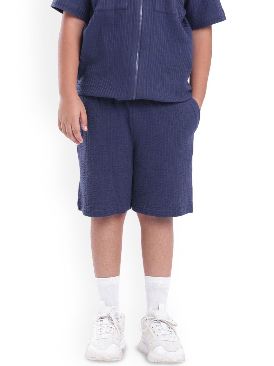 

Rare Ones Boys Solid Short, Navy blue