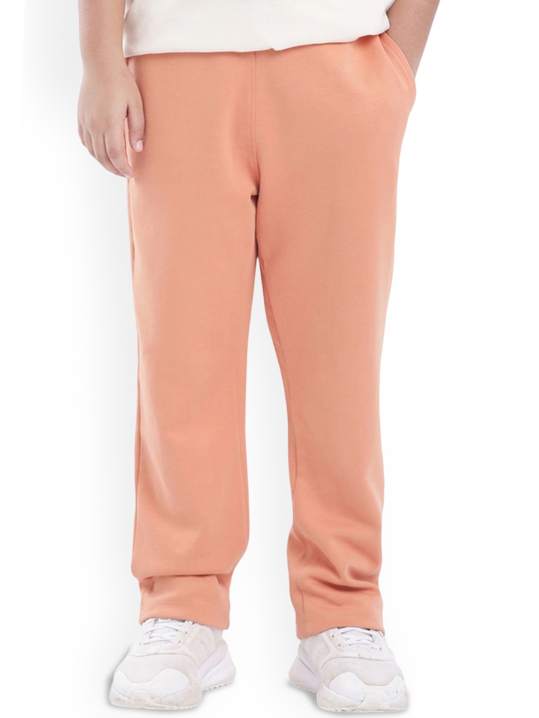 

Rare Ones Boys Solid Trackpant, Orange