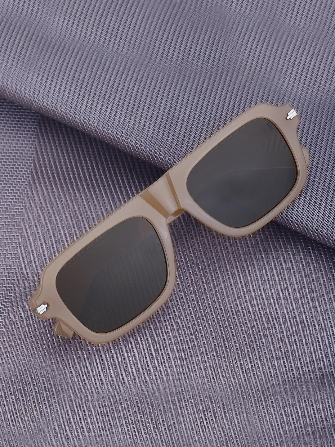 

Carlton London Men Square Sunglasses with UV Protected Lens, Brown