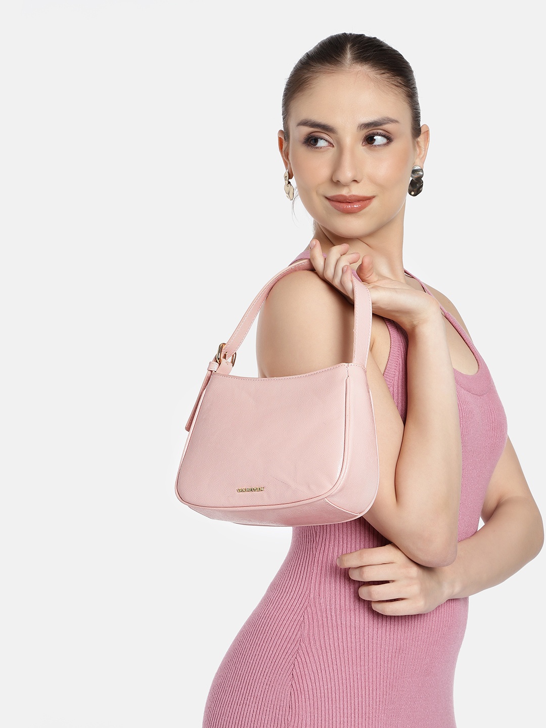 

Van Heusen Structured Shoulder Bag, Pink