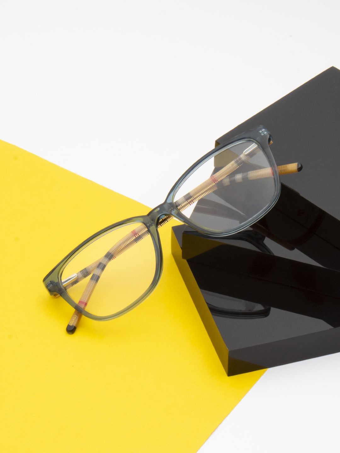 

Ted Smith Unisex 100% Acetate Full Rim Square Frames, Green