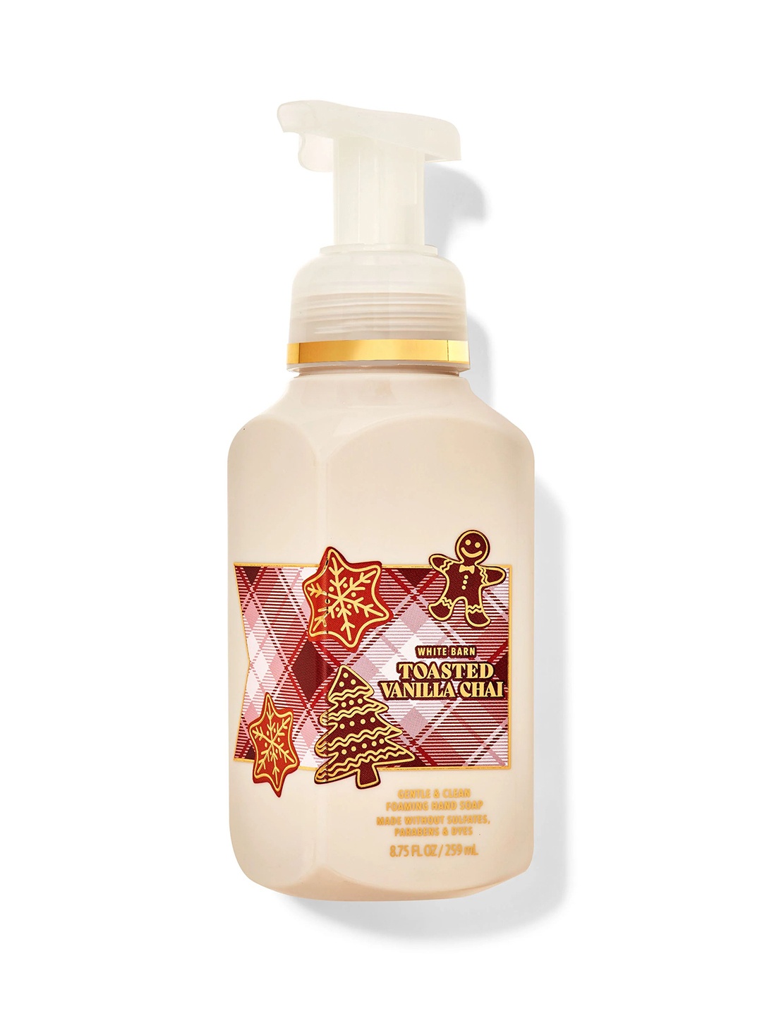 

Bath & Body Works Toasted Vanilla Chai Gentle & Clean Foaming Hand Soap - 259ml, Gold