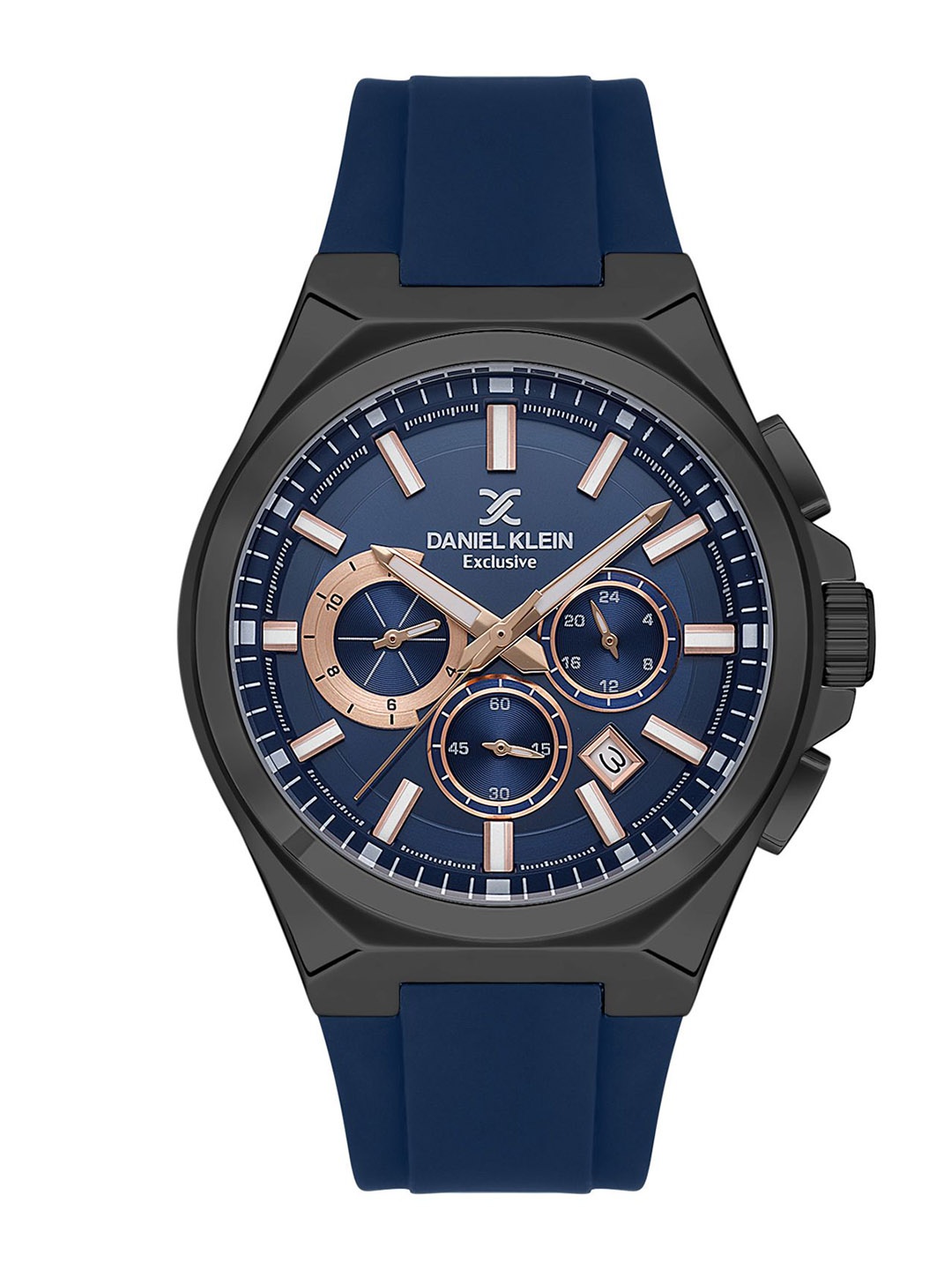 

Daniel Klein Men Dial & Straps Analogue Watch DK.1.13815-3, Blue