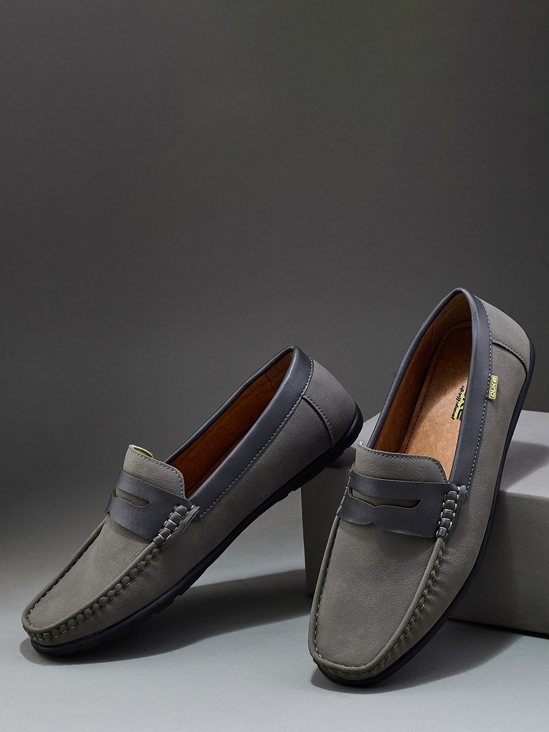 

Duke Men Loafers, Grey