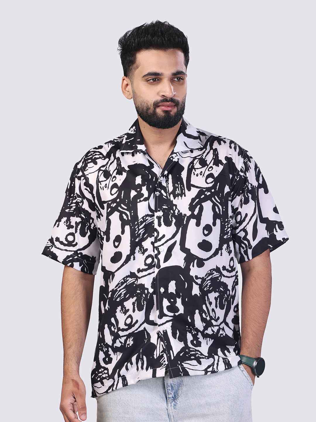 

Cultura Studio Men Comfort Floral Printed Casual Shirt, Multi