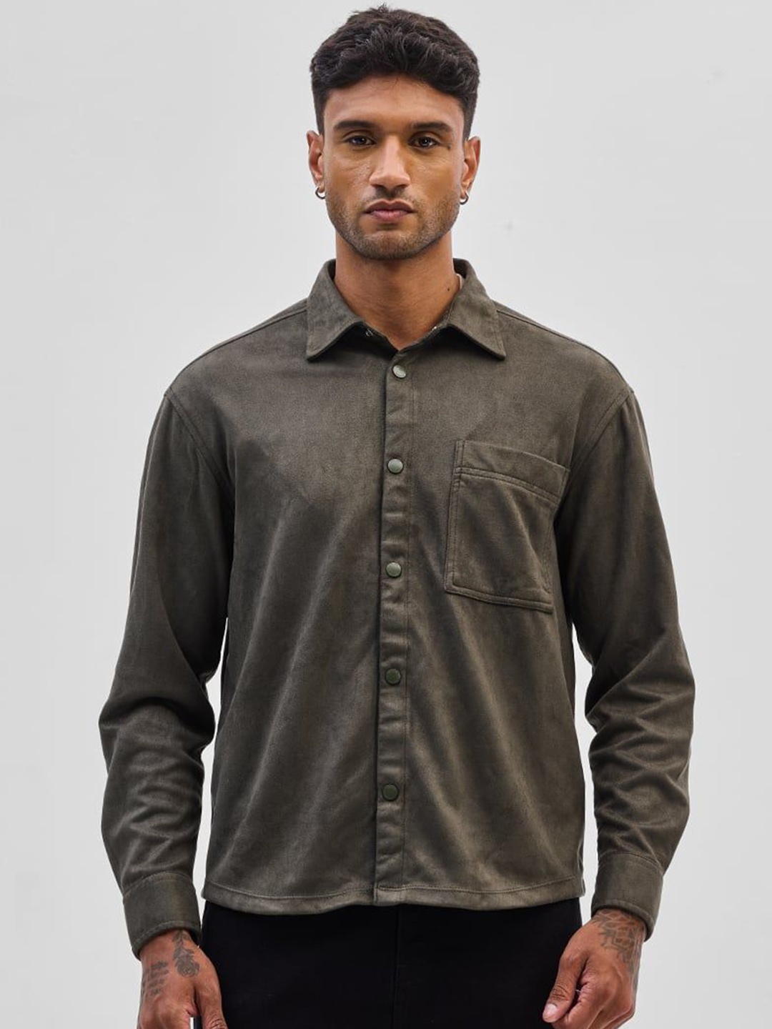 

Snitch Men Bomber Jacket, Olive
