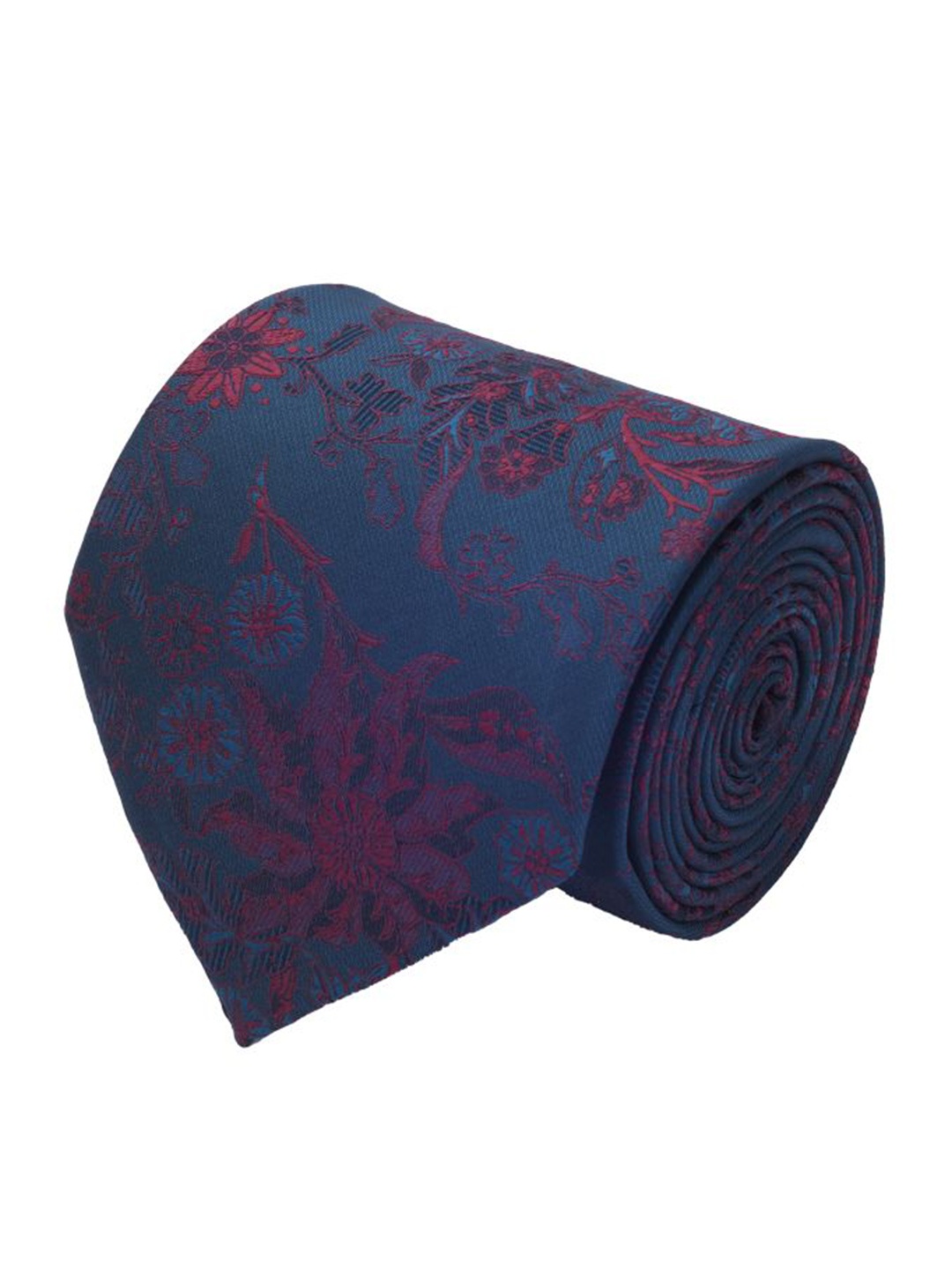 

Cazzano Men Printed Broad Tie, Blue