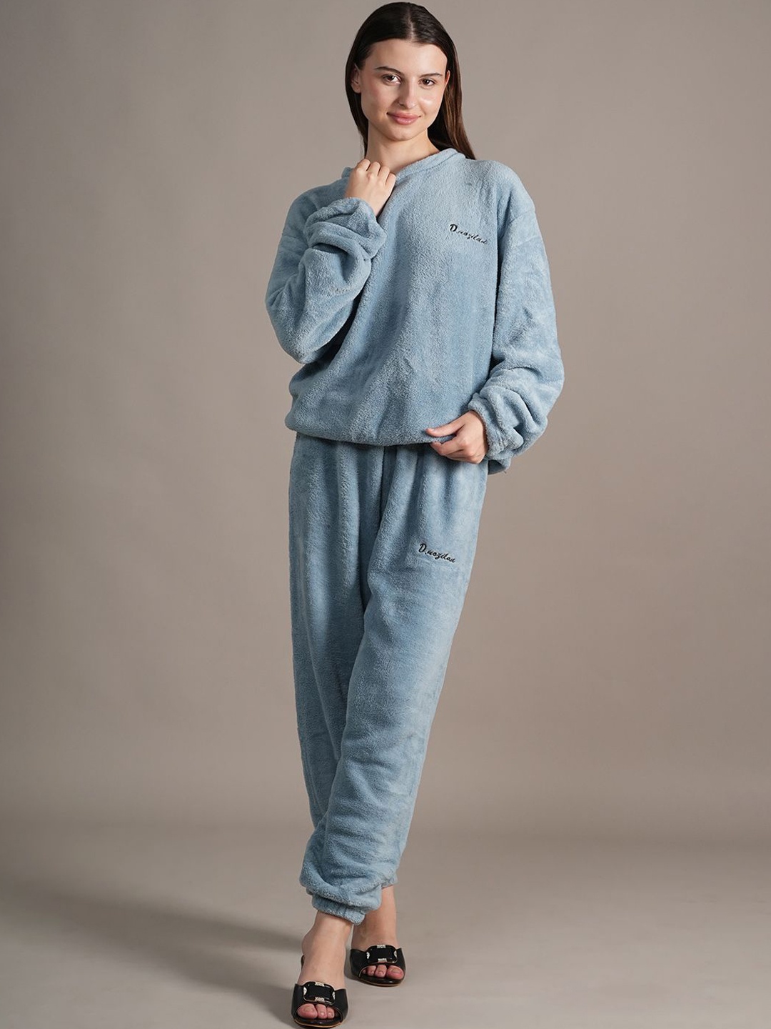 

BAESD Round Neck Sweatshirt & Trouser Co-Ords, Blue