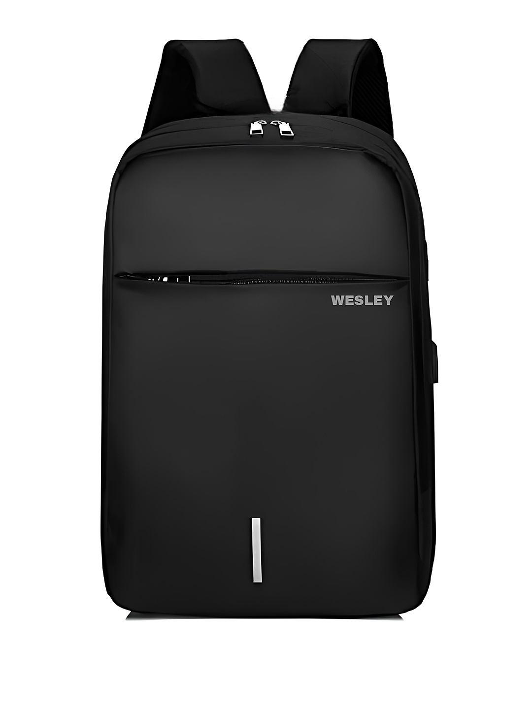 

Wesley Unisex Non-Padded Ergonomic Backpack, Black