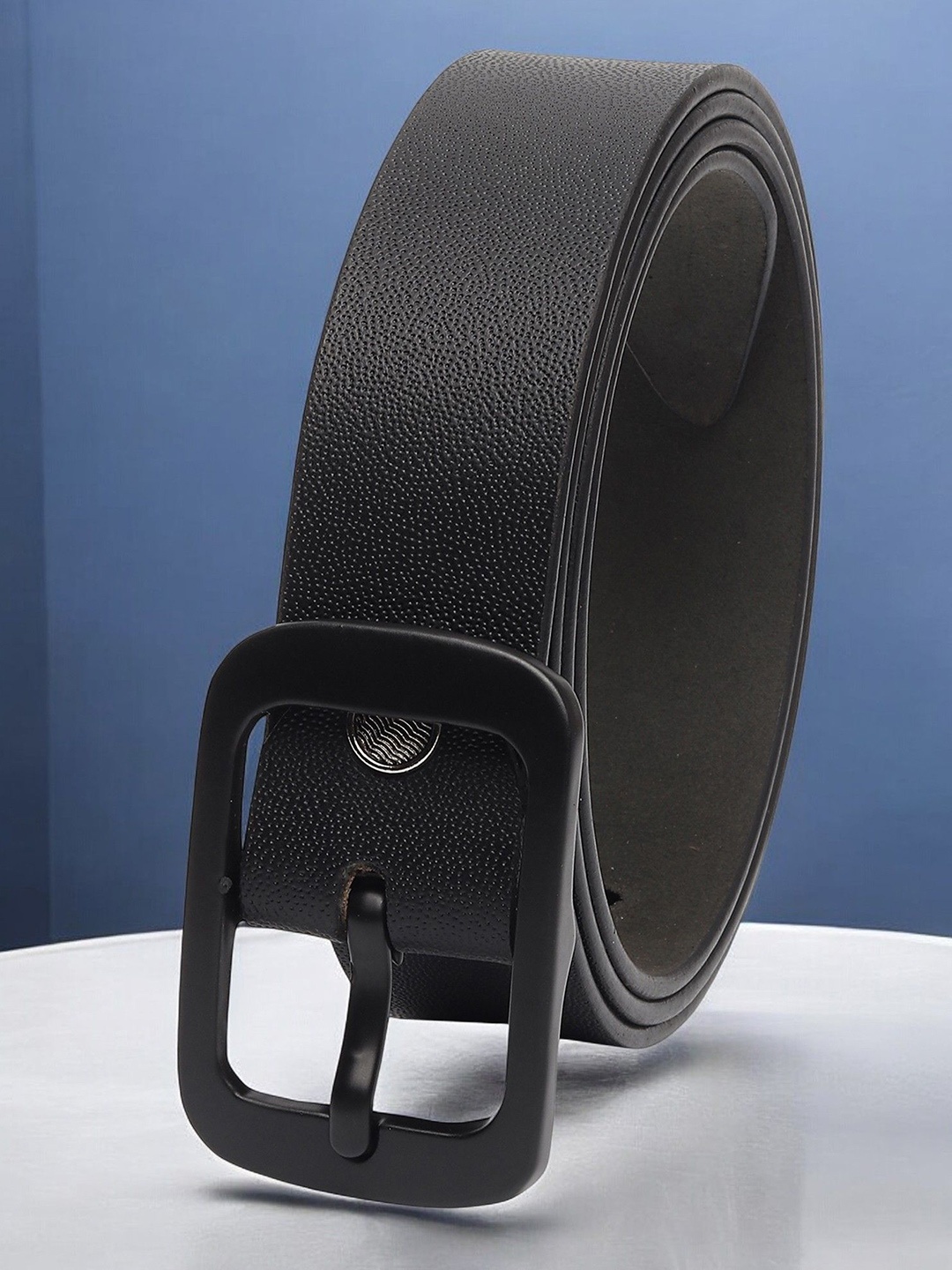 

Kastner Men Textured Leather Formal Belt, Black