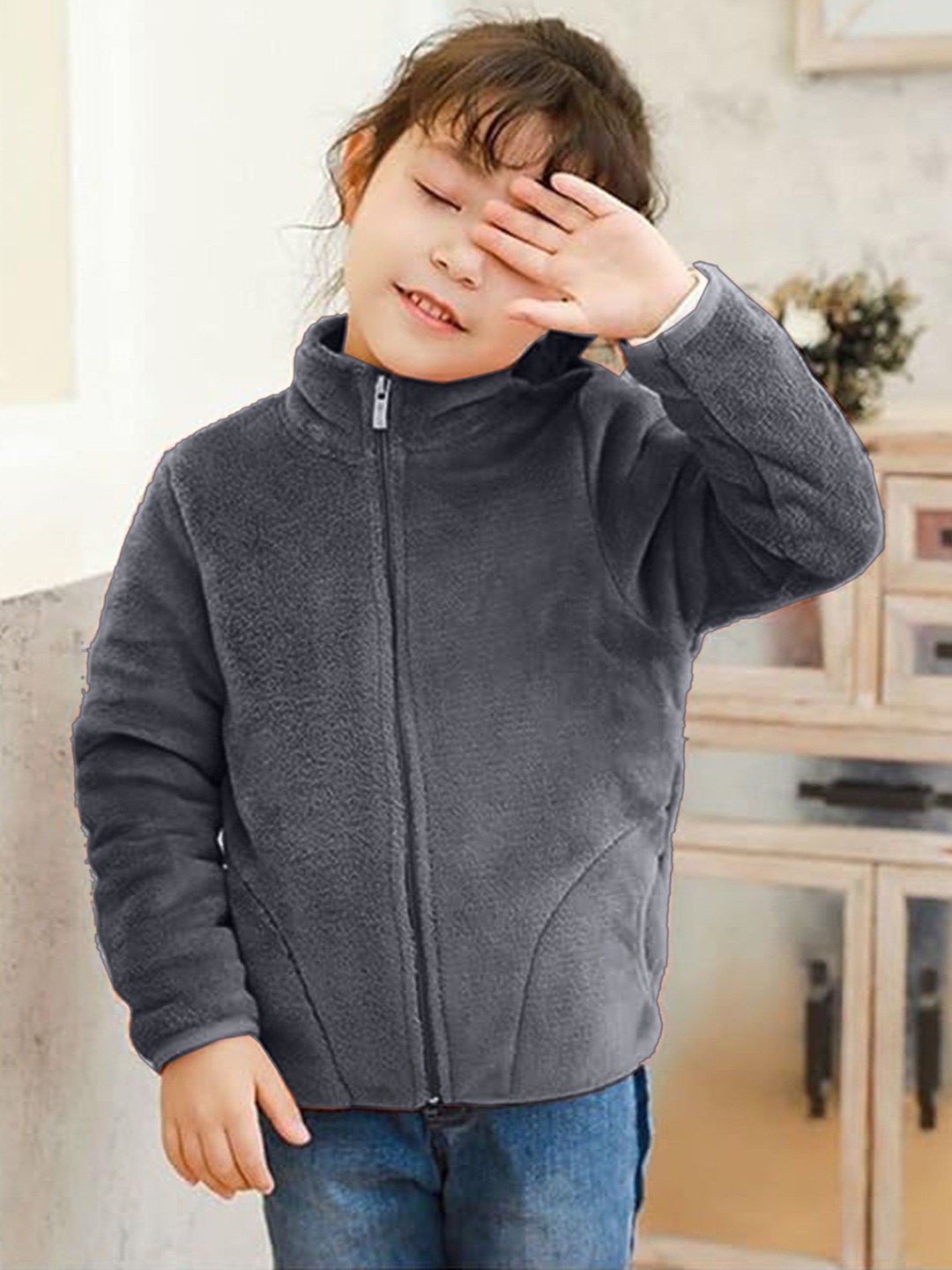 

Babymoon Kids Bomber Jackets, Grey