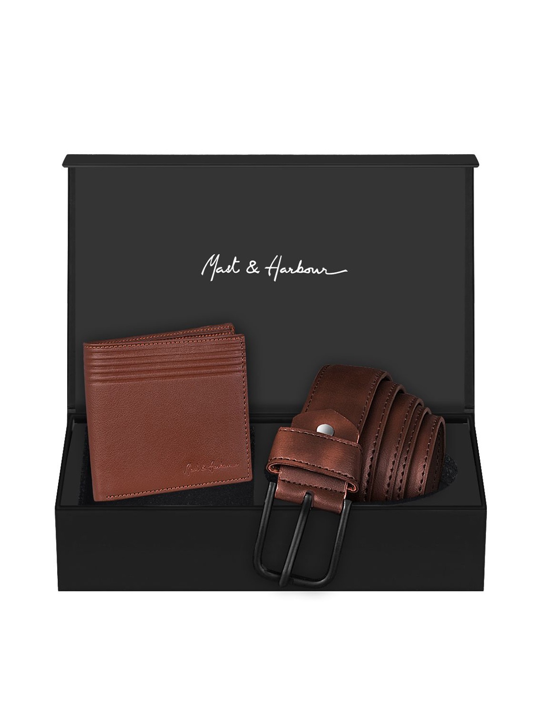 

Mast & Harbour Men Accessory Gift Set, Brown