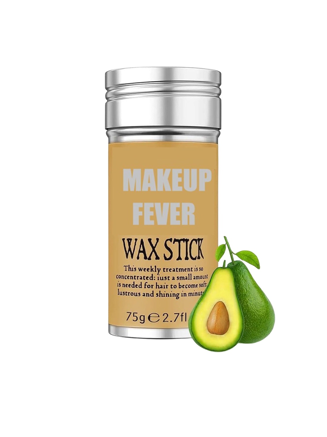 

MAKEUP FEVER Non-greecy Matte Finish Hair Wax- 75 g, Brown