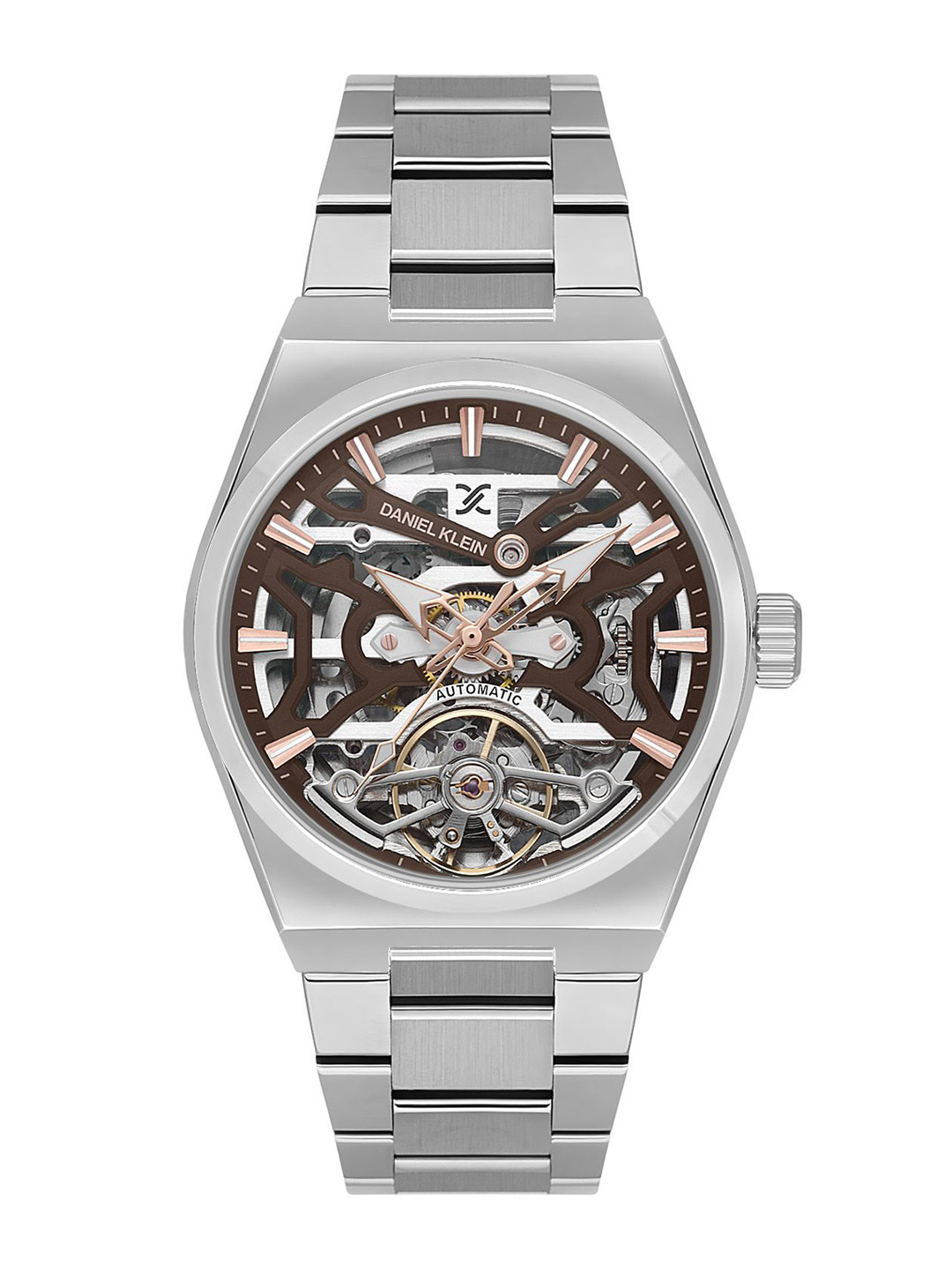 

Daniel Klein Men Dial & Bracelet Style Straps Analogue Watch DK.1.13857-2, Brown