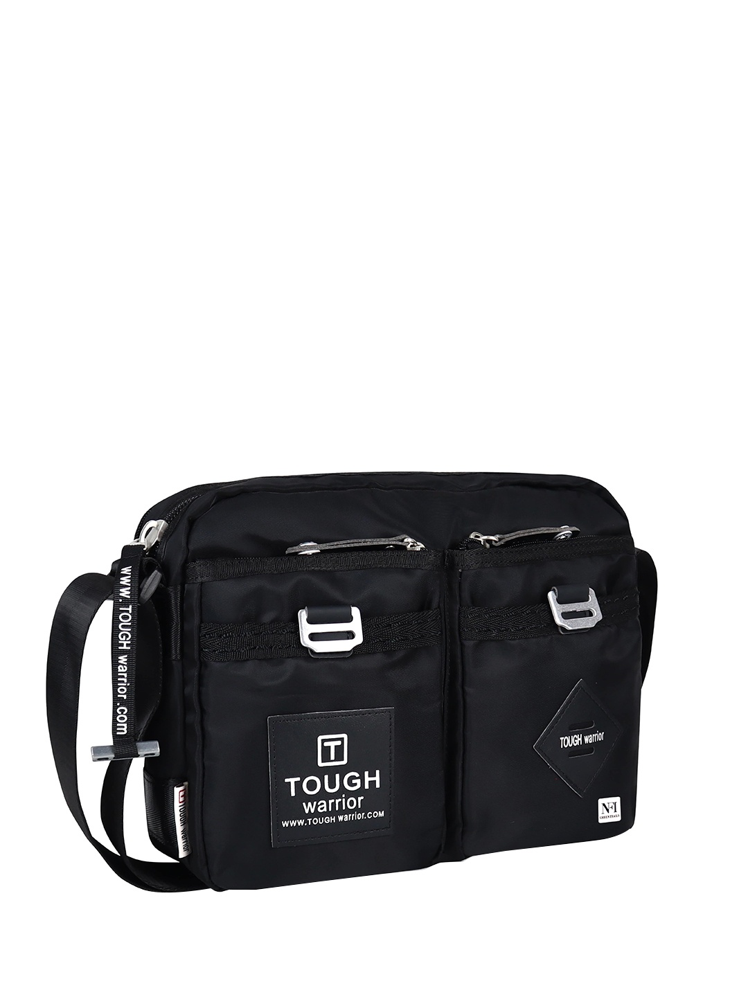 

NFI essentials Unisex Messenger Bag, Black