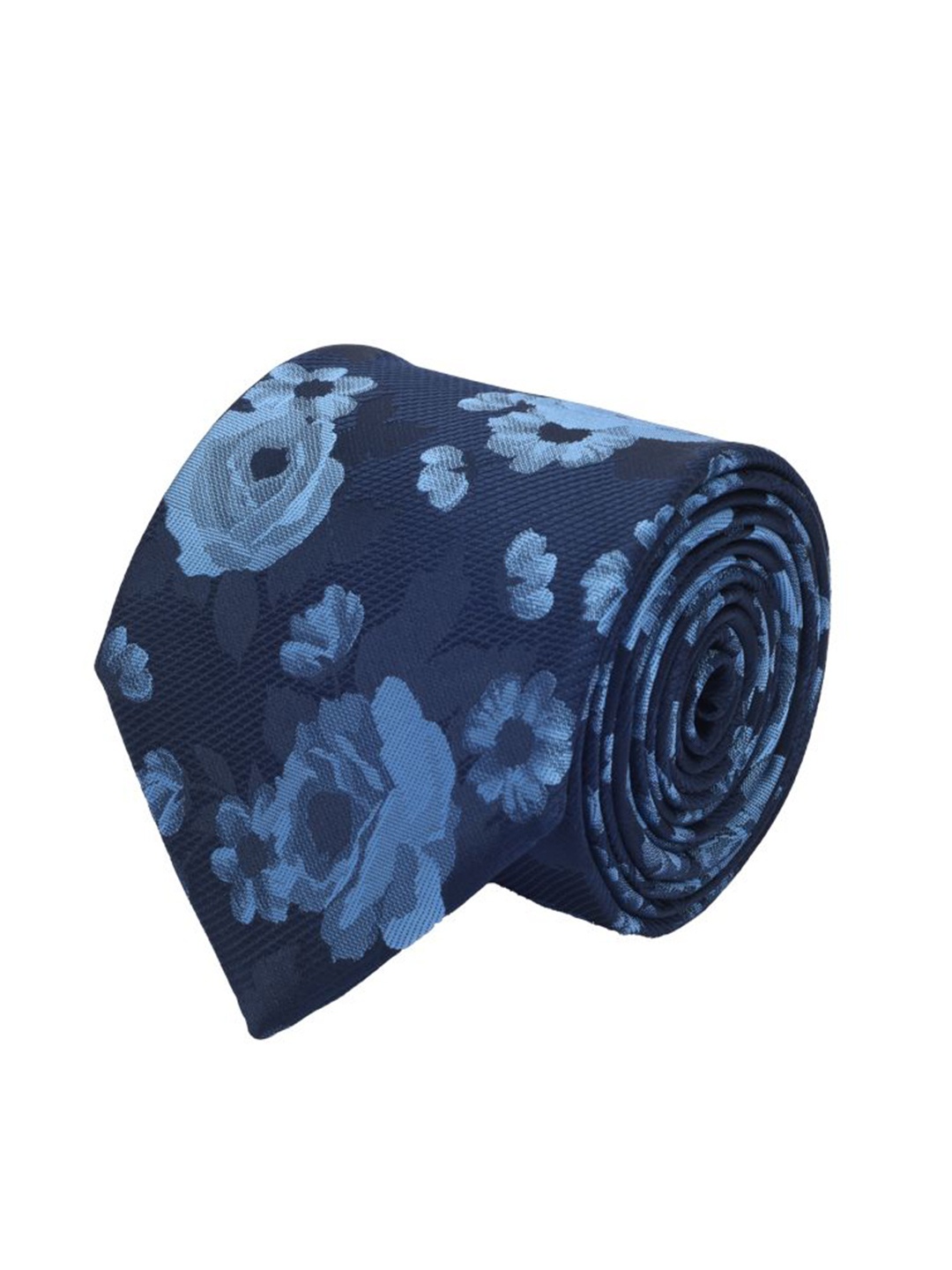 

Cazzano Men Printed Broad Tie, Blue