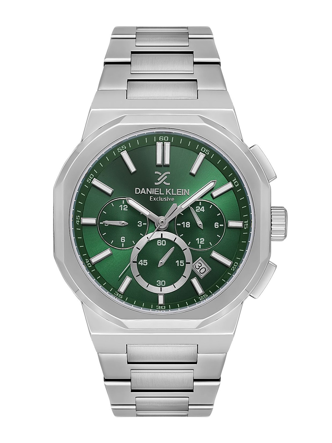 

Daniel Klein Men Printed Dial & Bracelet Style Straps Analogue Watch DK.1.13812-4, Green