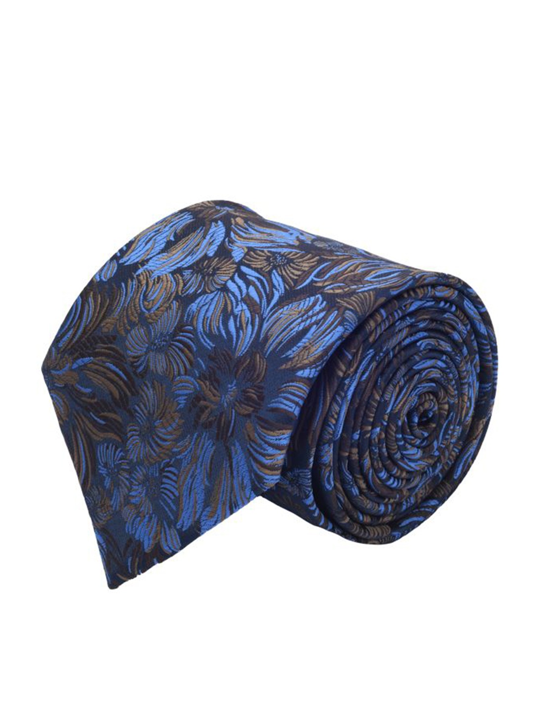 

Cazzano Men Printed Broad Tie, Blue