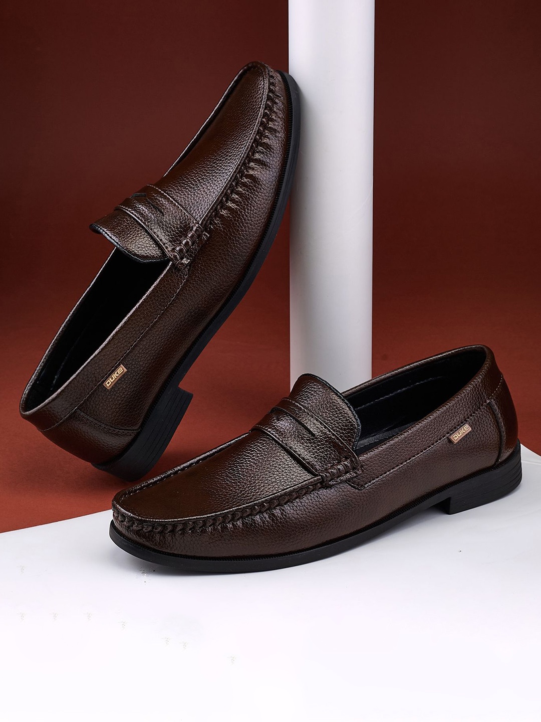 

Duke Men Slip-On Casual Loafers, Brown