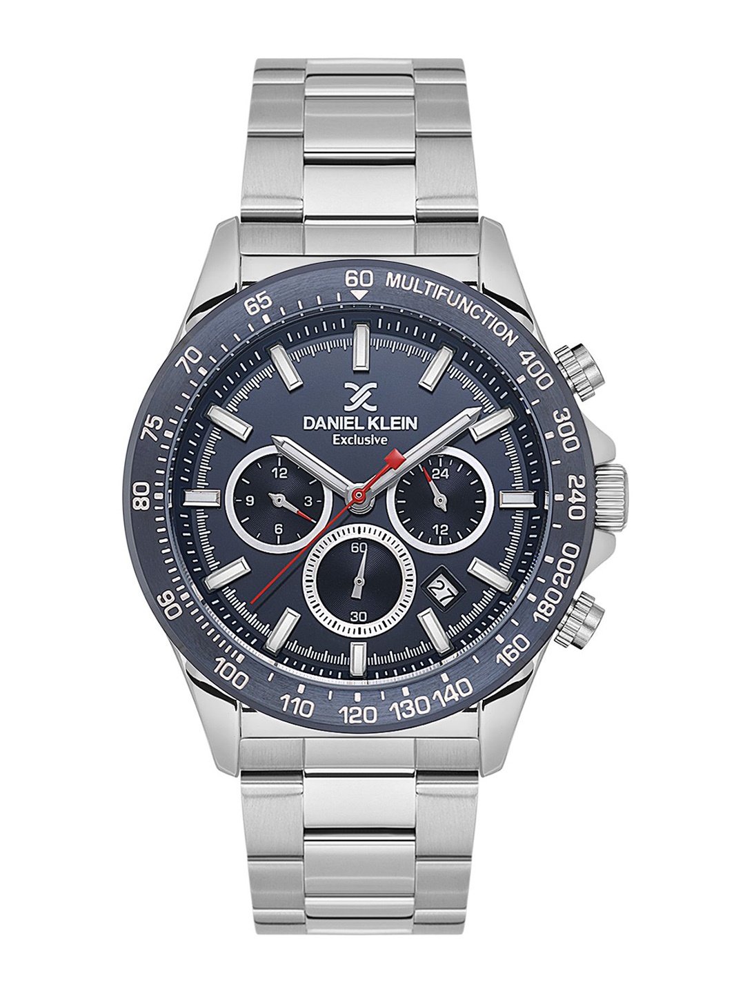 

Daniel Klein Men Dial & Bracelet Style Straps Analogue Watch DK.1.13852-3, Blue