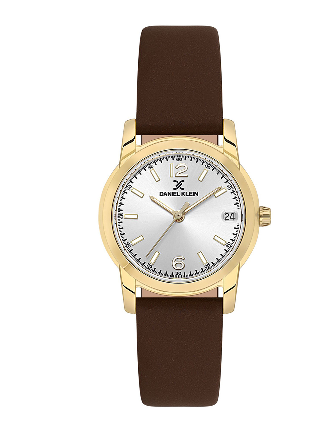 

Daniel Klein Women Dial & Leather Straps Analogue Watch DK.1.13822-5, Silver