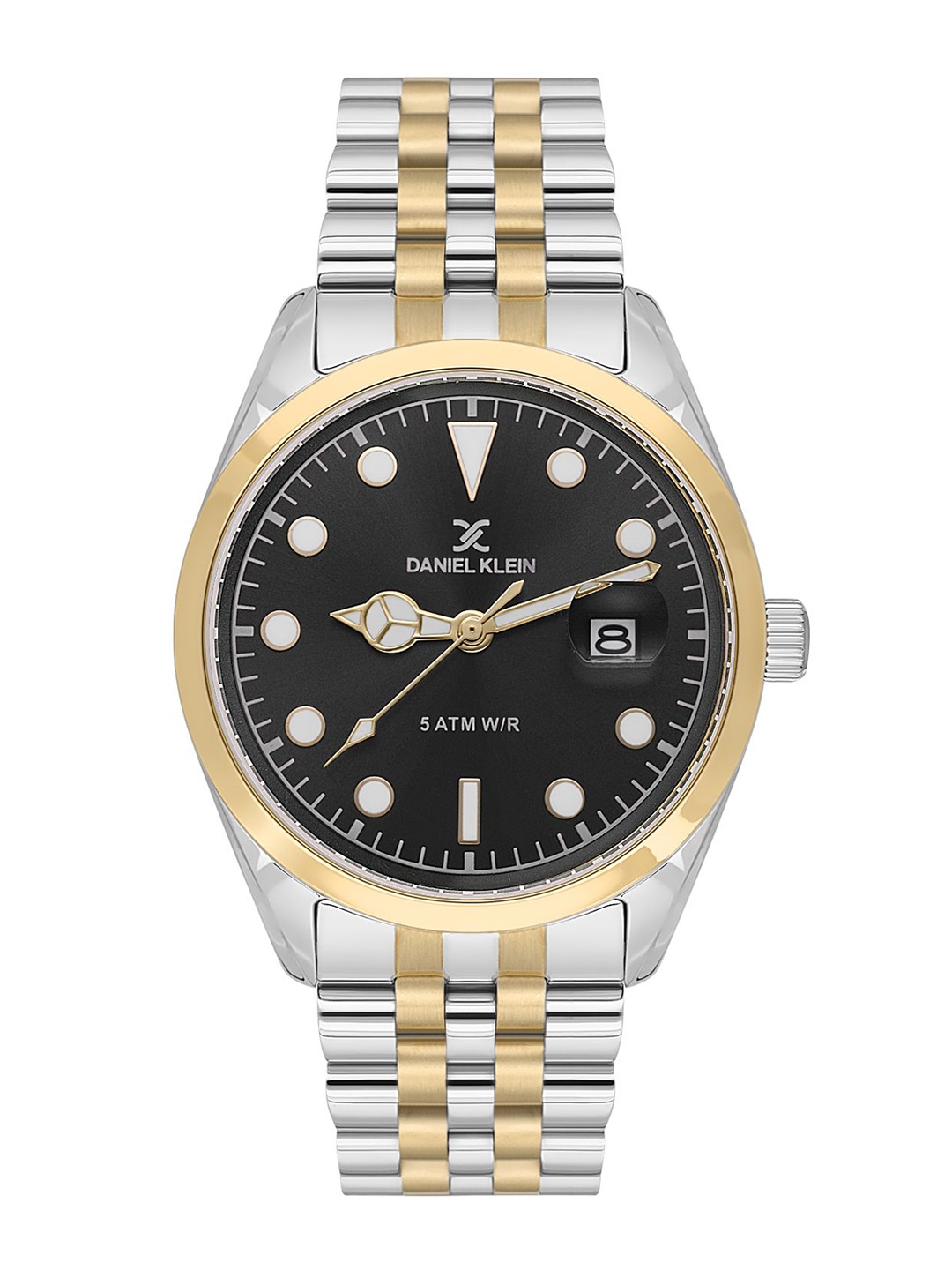 

Daniel Klein Men Dial & Bracelet Style Straps Analogue Watch DK.1.13835-4, Black